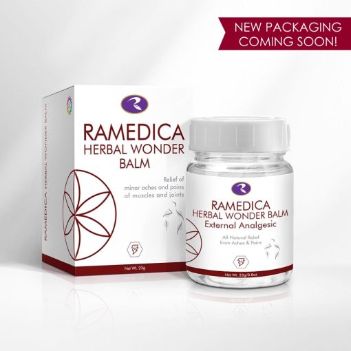 Ramedica Herbal Wonder Balm new packaging (available soon)